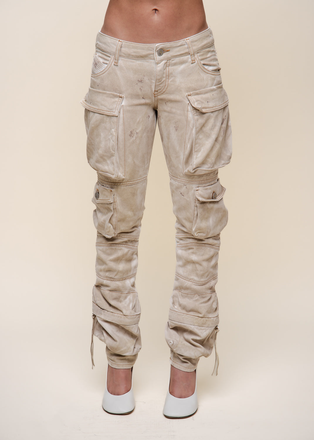 Essie' long pants marble